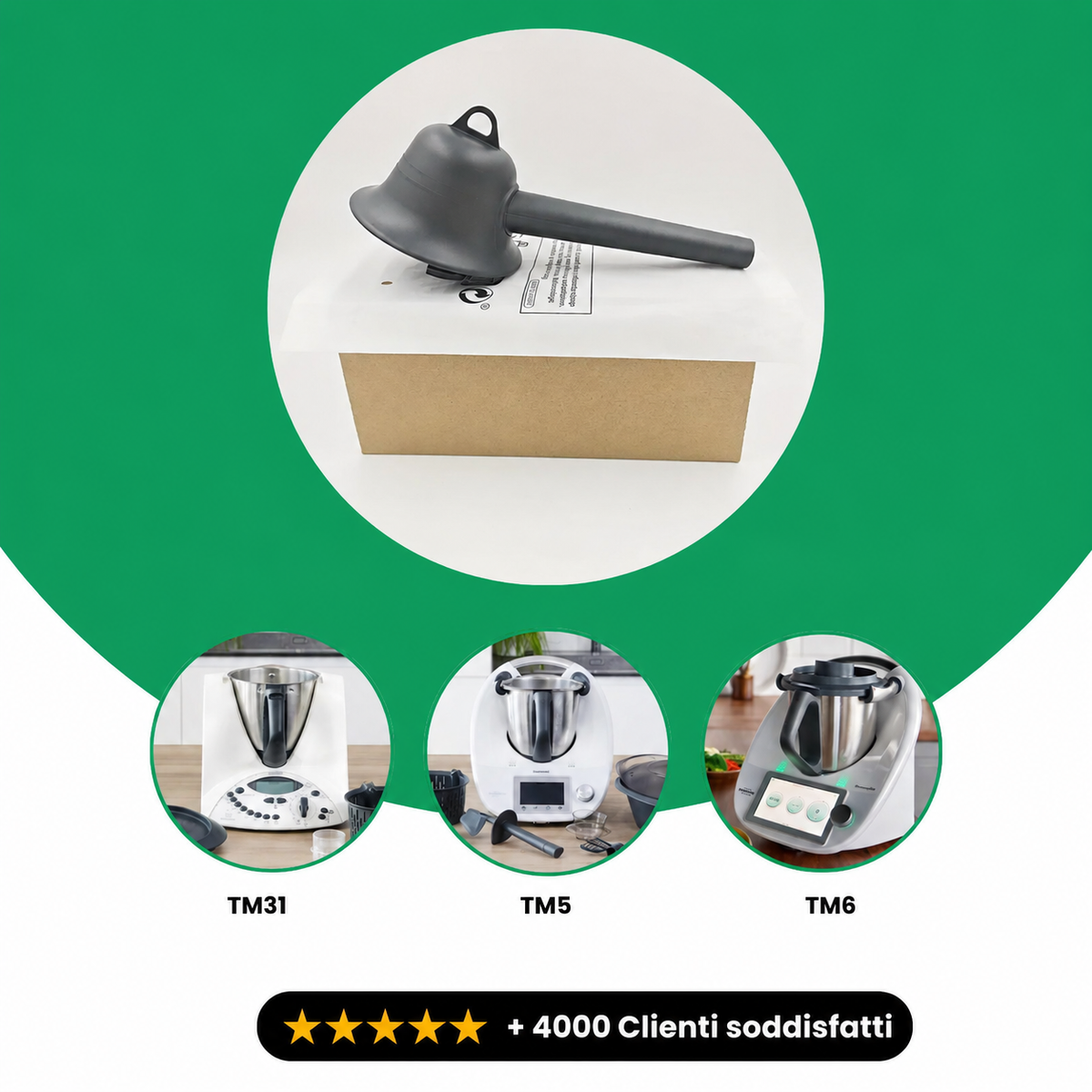 Deviatore di vapore per Bimby TM6/TM5/TM31