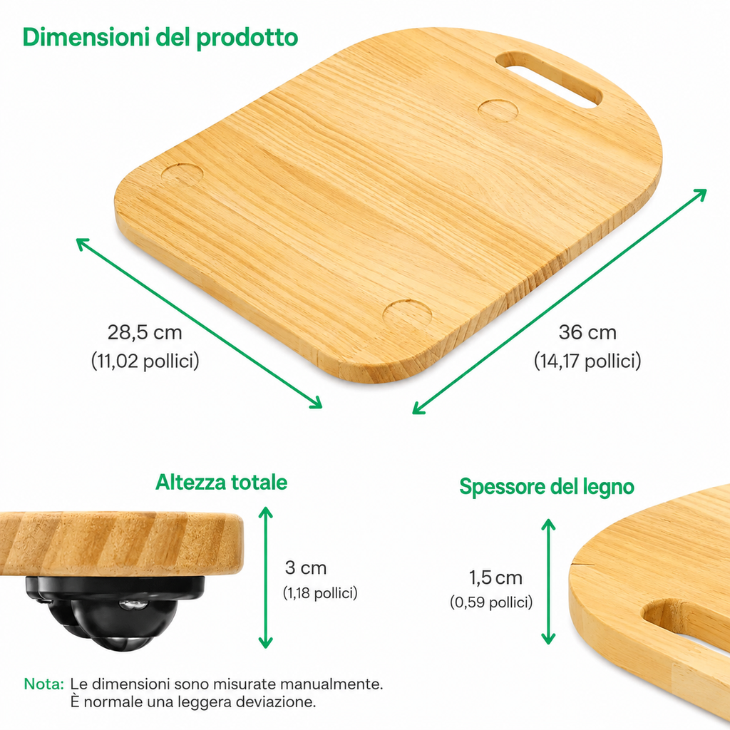 Base in legno per Bimby TM6/TM5